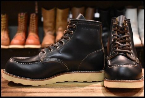 【8E 美品 12年】レッドウィング 9874 アイリッシュセッター モックトゥ ブラック クローンダイク 編み上げ ブーツ redwing HOPESMORE