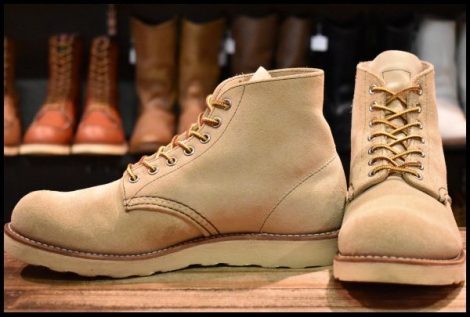 【8E 美品 11年】レッドウィング 8167 スエード アイリッシュセッター ホーソーンアビレーン プレーントゥ ブーツ redwing HOPESMORE