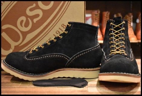 【9E 箱付 美品 12年】WESCO ウエスコ カスタムジョブマスターLTT 黒 ブラックラフアウト ビブラム1010 レースアップ ブーツ HOPESMORE
