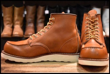 【7E 美品 24年】レッドウィング 875 アイリッシュセッター 茶 オロレガシー モック 編み上げ ブーツ redwing HOPESMORE