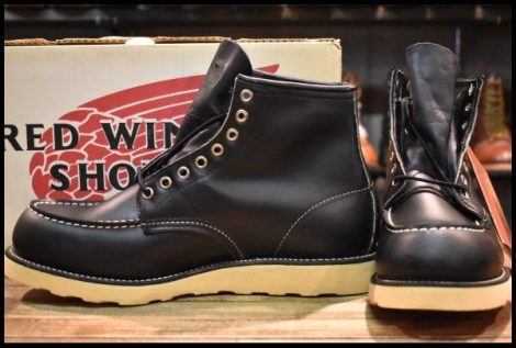 【10.5D 箱付 DEAD 羽タグ 99年】レッドウィング 8130 アイリッシュセッター 黒 ブラッククローム 8179 ブーツ redwing HOPESMORE