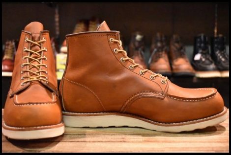 【12E 箱付 美品 24年】レッドウィング 875 アイリッシュセッター 茶 オロレガシー モックトゥ レースアップ ブーツ redwing HOPESMORE
