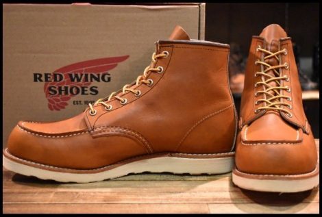 【12E 箱付 美品 24年】レッドウィング 875 アイリッシュセッター 茶 オロレガシー モックトゥ レースアップ ブーツ redwing HOPESMORE