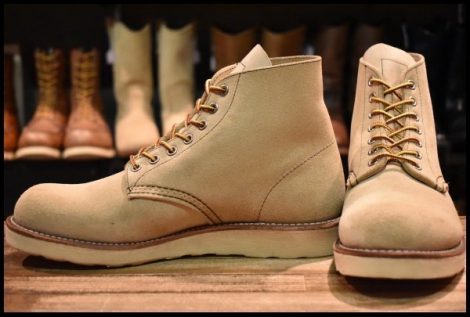 【7.5E 美品 11年】レッドウィング 8167 スエード アイリッシュセッター ホーソーンアビレーン 編み上げ ブーツ redwing HOPESMORE