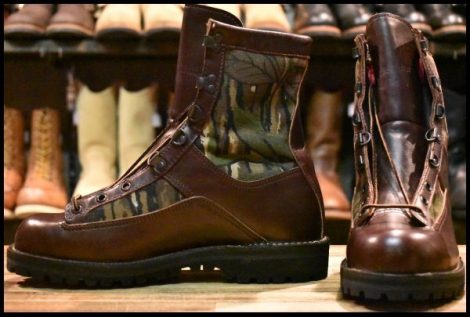 【8EE DEAD 黒タグ】Danner ダナー カモウィンターライト 60630 バーガンディ×リアルツリー ゴアテックス GORE-TEX ブーツ HOPESMORE
