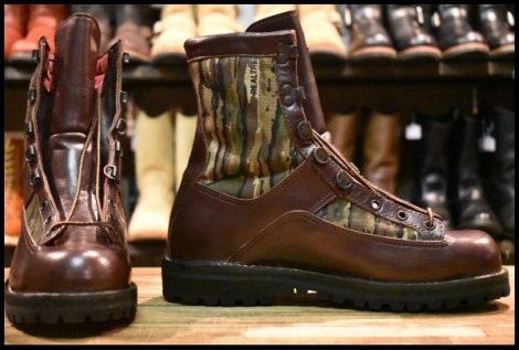 【8EE DEAD 黒タグ】Danner ダナー カモウィンターライト 60630 バーガンディ×リアルツリー ゴアテックス GORE-TEX ブーツ HOPESMORE