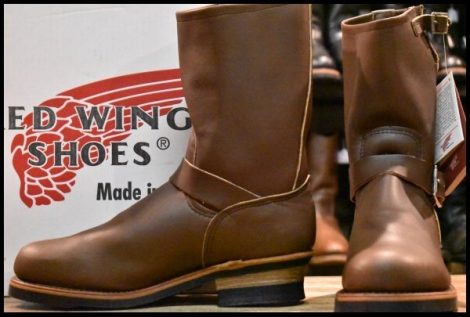 【9D 箱付 DEAD 2NDモデル PT99刺繍】レッドウィング 8272 エンジニア 茶 ベルバリタン ブラウン スチールトゥ ブーツ redwing HOPESMORE