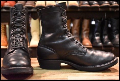 【9E 箱付 良品】WHITE’S ホワイツ 690M-HEEL ウエスタン パッカー Packer ブラッククロムエクセル ビブラム269シングル HOPEMORE