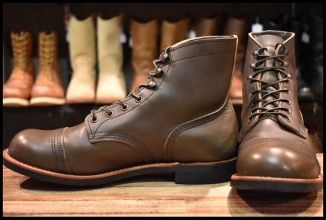 【9D 美品 24年】レッドウィング 8078 アイアンレンジャー グリーン アルパイン ポーテージ 緑 ブーツ redwing HOPESMORE