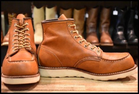 【9.5E 良品 21年】レッドウィング 875 アイリッシュセッター 茶 オロレガシー モックトゥ レースアップ ブーツ redwing HOPESMORE
