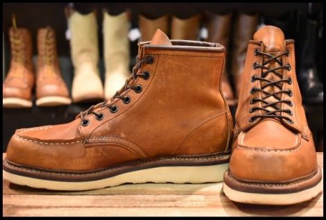 【7.5D 良品 100周年 07年】レッドウィング 1905 アイリッシュセッター 茶 カッパー ラフ＆タフ モックトゥ ブーツ redwing HOPESMORE