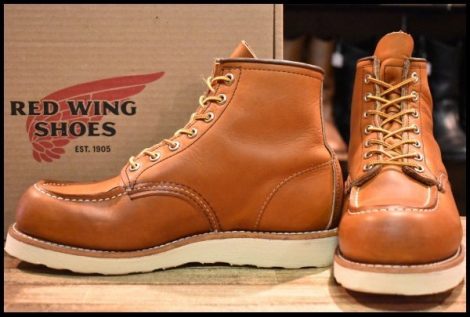 【7E 箱付 美品 25年】レッドウィング 875 アイリッシュセッター 茶 オロレガシー モックトゥ レースアップ ブーツ redwing HOPESMORE