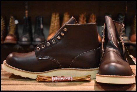 【8D DEAD 羽タグ】レッドウィング 8160 アイリッシュセッター 茶 ガラスレザー コレクテッドグレイン ブーツ redwing HOPESMORE