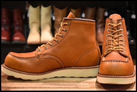 【7.5D 美品 13年】レッドウィング 875 アイリッシュセッター 茶 オロレガシー モックトゥ レースアップ ブーツ redwing HOPESMORE