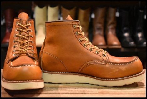 【7.5D 美品 13年】レッドウィング 875 アイリッシュセッター 茶 オロレガシー モックトゥ レースアップ ブーツ redwing HOPESMORE