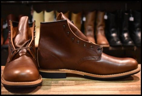 【11D 箱付 未使用 24年】レッドウィング 9422 ベックマン シガー エクスカリバー プレーントゥ 9016 9416 ブーツ redwing HOPESMORE