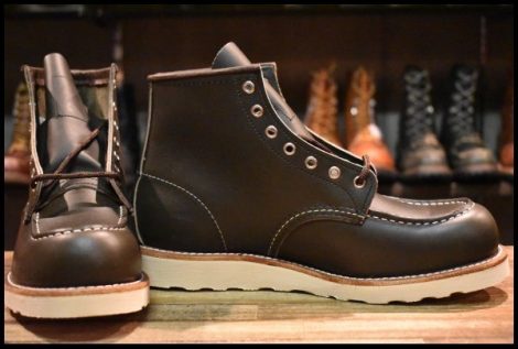 【10D 箱付 未使用 26年】レッドウィング 8180 アイリッシュセッター 緑 カンガタン グリーン モックトゥ ブーツ redwing HOPESMORE