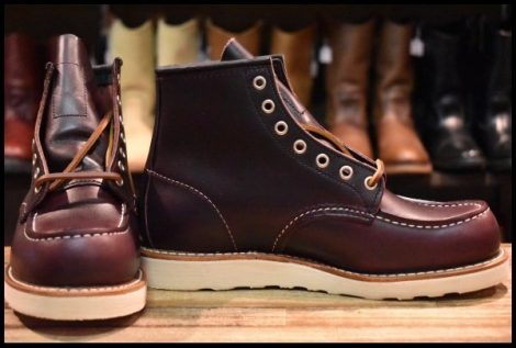 【6.5E 箱付 未使用 24年】レッドウィング 8847 アイリッシュセッター エクスカリバー ブラックチェリー ブーツ redwing HOPESMORE