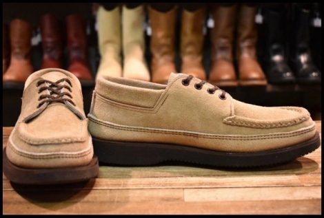【8.5D 良品】RUSSELL MOCCASIN ラッセルモカシン ウォーキングモカシン 2565 オックスフォード ララミースエード ブーツ HOPESMORE