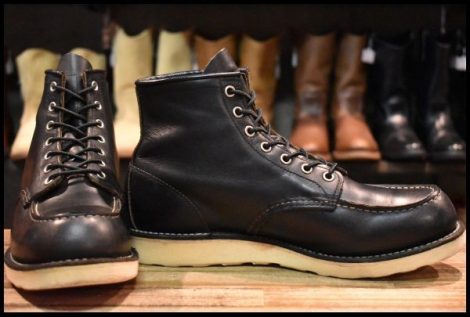 【9D 良品 11年】レッドウィング 9075 アイリッシュセッター 黒 ブラック ハーネス モックトゥ 8179 8130 ブーツ redwing HOPESMORE