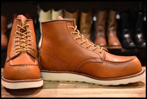【8.5E 美品 22年】レッドウィング 875 アイリッシュセッター 茶 オロレガシー モックトゥ レースアップ ブーツ redwing HOPESMORE