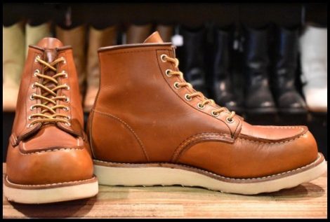 【8.5E 良品 22年】レッドウィング 875 アイリッシュセッター 茶 オロレガシー モックトゥ レースアップ ブーツ redwing HOPESMORE