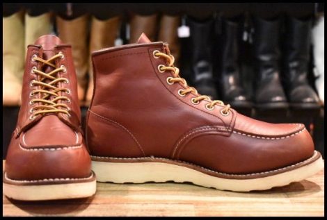【7.5D 良品 06年】レッドウィング 9106 アイリッシュセッター 赤茶 レッド ブラウン モックトゥ 8875 ブーツ redwing HOPESMORE