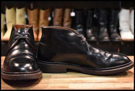【8D 良品 17年】レッドウィング 9096 キャバリー チャッカ ブラック エスカイヤ レースアップ 編み上げ ブーツ redwing HOPESMORE