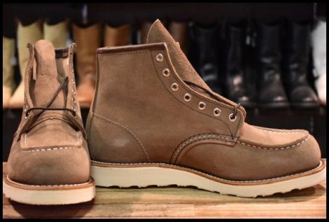 【9D 箱付 未使用 26年】レッドウィング 8838 アイリッシュセッター サンドストーンモハヴェ ラフアウト ブーツ redwing HOPESMORE