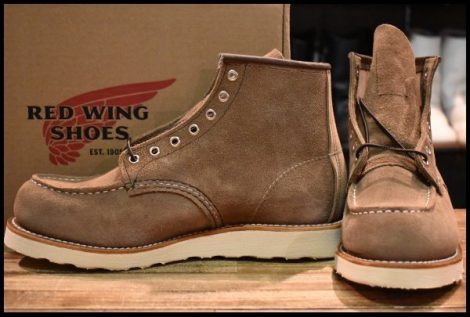 【9D 箱付 未使用 26年】レッドウィング 8838 アイリッシュセッター サンドストーンモハヴェ ラフアウト ブーツ redwing HOPESMORE