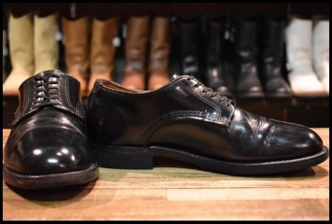【7.5D 良品 17年】レッドウィング 9087 Mil-1 ミルワン ブルーチャー オックスフォード ブラックエスカイヤ ブーツ redwing HOPESMORE