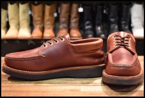 【7E 良品】RUSSELL MOCCASIN ラッセルモカシン ウォーキングモカシン オックスフォード クロムエクセル シングル ブーツ HOPESMORE