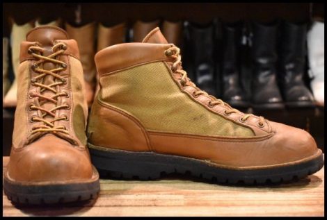 【9EE 中古】Danner ダナーライト クラシック 12010X Tバック 茶 ブラウン ゴアテックス GORE-TEX レースアップ 30420X ブーツ HOPESMORE