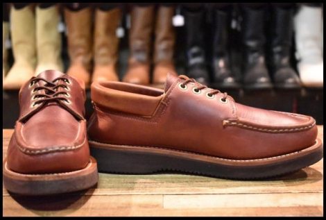 【7E 良品】RUSSELL MOCCASIN ラッセルモカシン ウォーキングモカシン オックスフォード クロムエクセル シングル ブーツ HOPESMORE