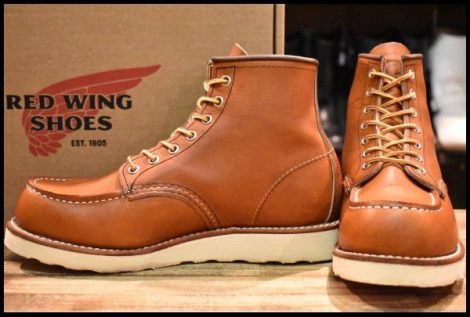 【7E 箱付 美品 22年】レッドウィング 875 アイリッシュセッター 茶 オロレガシー モックトゥ レースアップ ブーツ redwing HOPESMORE