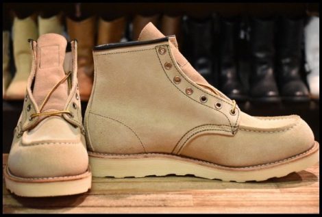【10D 未使用 10年】レッドウィング 8173 スエード アイリッシュセッター ラフアウト レースアップ ブーツ redwing HOPESMORE