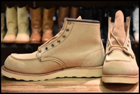 【10D 未使用 10年】レッドウィング 8173 スエード アイリッシュセッター ラフアウト レースアップ ブーツ redwing HOPESMORE