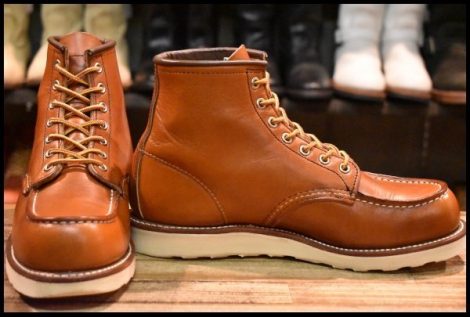 【8D 箱付 良品 23年】レッドウィング 875 アイリッシュセッター 茶 オロレガシー モックトゥ レースアップ ブーツ redwing HOPESMORE