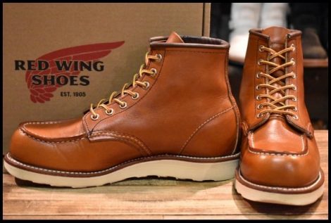 【8D 箱付 良品 23年】レッドウィング 875 アイリッシュセッター 茶 オロレガシー モックトゥ レースアップ ブーツ redwing HOPESMORE