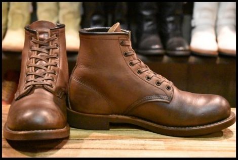 【7.5D 良品 11年】レッドウィング 9161 ブラウン 茶 ブーマー ブラックスミス ベックマン 9416 9413 ブーツ redwing HOPESMORE