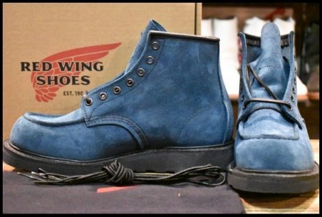 【8D 箱付 未使用 26年】レッドウィング 8809 スエード アイリッシュセッター タイダルミュールスキナー ブーツ redwing HOPESMORE