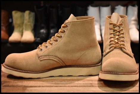 【7.5E 美品 LEGEND 羽タグ 99年】レッドウィング 8167 スエード アイリッシュセッター 茶 ラフアウト ブーツ redwing HOPESMORE