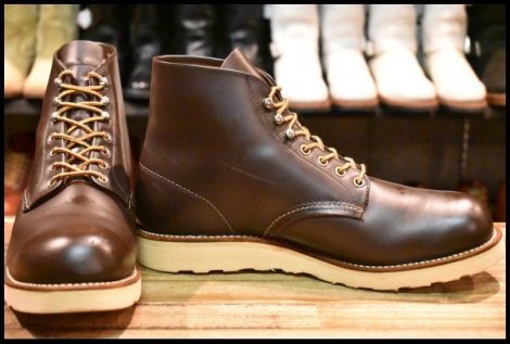 【10D 美品 羽タグ】レッドウィング 8160 アイリッシュセッター ガラスレザー コレクテッドグレイン ブーツ redwing HOPESMORE