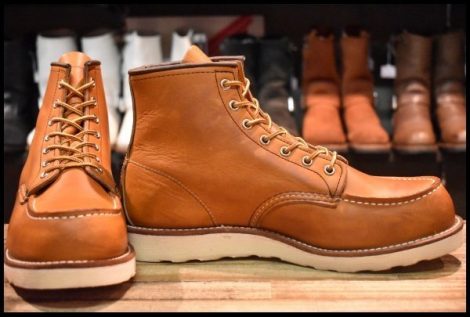 【10E 美品 22年】レッドウィング 875 アイリッシュセッター 茶 オロレガシー モックトゥ レースアップ ブーツ redwing HOPESMORE