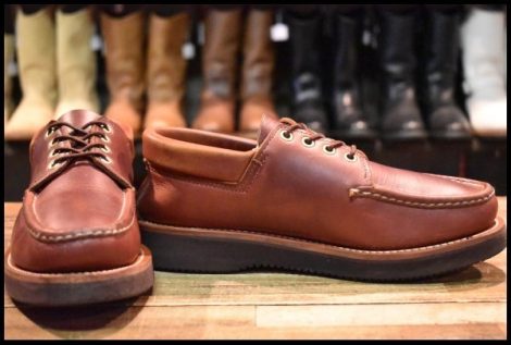 【7E 良品】RUSSELL MOCCASIN ラッセルモカシン ウォーキングモカシン オックスフォード クロムエクセル シングル ブーツ HOPESMORE