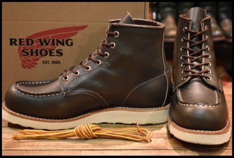 【8.5D 箱付 美品 TOKYO刻印入り 26年】レッドウィング 8180 アイリッシュセッター カンガタン グリーン ブーツ redwing HOPESMORE