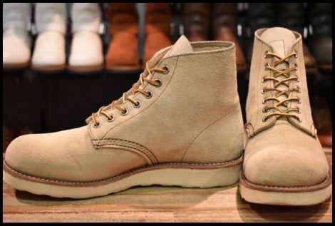 【7.5E 良品 11年】レッドウィング 8167 スエード アイリッシュセッター ホーソーンアビレーンラフアウト ブーツ redwing HOPESMORE