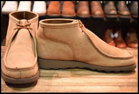 【8D 良品 90’S】レッドウィング 891 ワラビー ヌバック 茶 ブラウン 短靴 編み上げ ブーツ redwing HOPESMORE