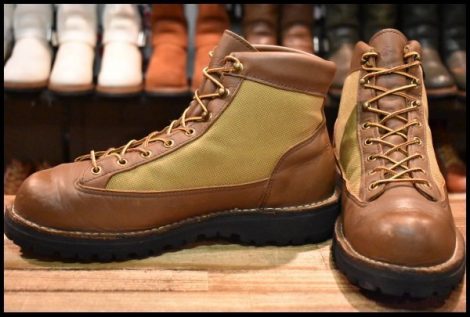 【10EE 良品 白タグ】Danner ダナーライト 30420X 茶 ブラウン カーキ ゴアテックス GORE-TEX 編み上げ ハイキング ブーツ HOPESMORE