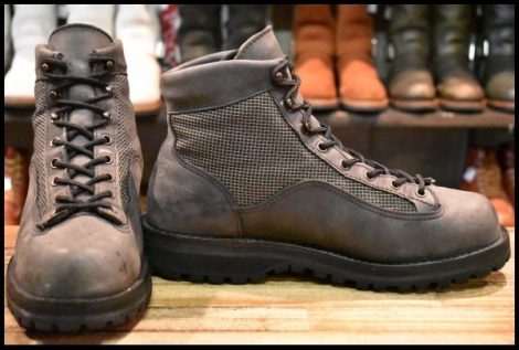 【8.5EE 良品 黒タグ】Danner ダナー ケブラーライト 33700X グレー 黒 ヌバック ゴアテックス GORE-TEX トレッキング ブーツ HOPESMORE